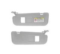 Pare-Soleil Voiture pour Hyundai Elantra 2011-2015 852103X000TX Ensemble Latéral avec Rétroviseur Pare-Soleil Intérieur Voiture Gris Remplacement Avant Panneau Ombrage(Grey Left and Right)