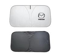 Pare Soleil Voiture pour Mazda MX-5 NA,Pliable Couverture Soleil Pare-Brise Avant Bloquant lumière et Isolation Facile à Installer avec Auto Emblème Intérieur Accessoires,A