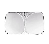 Pare-Soleil Voiture pour MG pour ZS HS S5 HEV Pare-Soleil Pare-Brise Voiture Bloque Les Rayons Réflecteur De Fenêtre Visière Bouclier Couverture Parasol Pliable 1 Pièce
