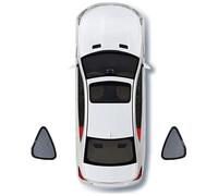 Pare-Soleil Voiture, pour Mitsubishi Outlander EX 2008-2012 Magnétique Anti-UV Repliable Vitres LatéRales Stores Voiture Vitres Protection Maille,2pcs Triangular-Normal
