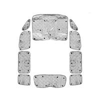 Pare-Soleil Voiture pour Mitsubishi pour Delica D:5 Structure 4 Couches Modèle De Voiture Spécifique Ombrage Résistant À La Chaleur Isolation Thermique 10P Couverture Pare-Brise