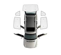 Pare Soleil Voiture pour Nissan pour Note E11 2004~2013 Vitres Latérales, Protection UV, 2008 2009 2010 2011 Pare-Soleil Pare-Brise Voiture Pare-Soleil Pare-Brise(Rear sunshades)