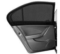 Pare-Soleil Voiture pour Opel Combo Cargo 2018-2023 2024 2025 Combo Cargo, Lot de 4 Chaussettes de Vitre Latérale en Maille Respirante, Anti UV et Moustiques, Lever et Baisser Vitres Librement