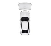 Pare Soleil Voiture Pour Smart 3 2023-2025 Protection Complète Du Pare-brise Pare-soleil Accessoires De Voiture(Front Windshield)