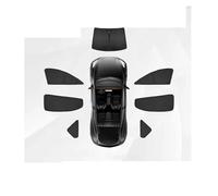Pare Soleil Voiture pour Tesla pour Model 3 pour Highland 2023-24 Pare-Soleil Confidentialité Fenêtre Latérale sur Toit Ouvrant Store Ombrage Le Camping Rest(M3 A 7PCS)