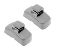 Pare Soleil Voiture pour VW pour pour Caddy | Pour Eos Pour Golf Pour Polo Pour Touran Voiture Pare-soleil Crochet Clips Support Suspension Boucle(Grey)
