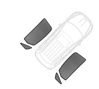 Pare-Soleil Voiture Pour ZR-V Pour ZRV 2022-2024 Rideau Cadre Pare-brise Avant Pare-soleil Magnétique Voiture Pare-soleil Fenêtre Latérale Arrière Pare-soleil Pare-Soleil Vitre Voiture(Rear Triangular