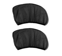 Pare Soleil Voiture Rideau Pare Soleil Fenêtre Voiture Couverture Taille Extensible Protection Anti Moustiques Paquet 2 Pare Soleils Auto(Rear)