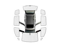 Pare Soleil Voiture Soleil Chaussette pour VW pour Touran pour 1T pour MK1 2003 2004 2005 2006 2007 2008 2009 2010 2011 2012 2013 2014 2015 Rideau Pare-Soleil De Voiture,(All Sunshades)