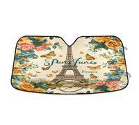 Pare Soleil Voiture Tour Eiffel De Paris Housse De Protection Solaire M