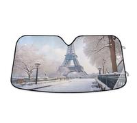 Pare Soleil Voiture Tour Eiffel De Paris Housse De Protection Solaire S