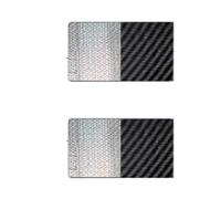 Pare-soleils Auto pour Suzuki pour Vitara pour Escudo 2015~2018 Toit Ouvrant Pare-Soleil Adapté Voiture Toit Panoramique 2X Bouclier Thermique Fenêtre Anti-UV Couverture Soleil(Silver Black)