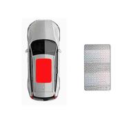 Pare-Soleils Doors-Window 1 Pare-soleil Toit Ouvrant Adapté Pour Skoda Pour Superb 2013-2015 Refroidissement Physique Voiture Toit Panoramique Bouclier Thermique Pare-soleil De Fenêtre(Argent)
