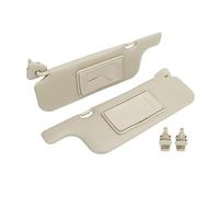 Pare-soleils Intérieur Pare-Soleil De Voiture 2 Pièces pour Corolla 2001 2002 2003 2004 2005 2006 2007 Miroir Maquillage Gris Panneau Protection Solaire