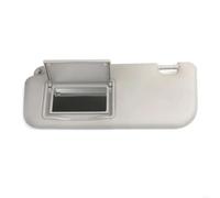 Pare-soleils intérieur Rechange Pare-soleil Avec Miroir Maquillage Intégré Panneau Remplacement Pour Pare-soleil Avant Gauche/droit Voiture(Q9QD3TT305052-GY-Z)