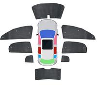 Pare-Soleils Pare-Soleil à Couverture complète pour Mitsubishi pour Outlander 2016 2017 2018 2019 2020 2021 Protection Solaire Voiture Pare-Brise fenêtre latérale Pare-Soleil (Taille : D)