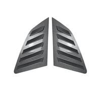 Pare-soleils pour vitres latérales Auto Compatible avec Audi A3 S3 Hatchback 8V 2014-2020 : Cache-Volant latéral de vitre arrière, Autocollant, Prise d'air, Accessoires en ABS Carbone(Carbon Fiber)