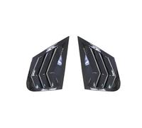 Pare-soleils pour vitres latérales Auto Compatible avec Kia Optima K5 Berline 2016-2019 - Cache-Volant latéral de vitre arrière - Autocollant en ABS(Gloss Black)