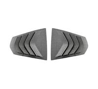 Pare-soleils pour vitres latérales Auto Garniture de volet latéral de persienne arrière en ABS Compatible avec BMW Série 3 G20 320i 325i 330i (2019-2022).(Carbon)