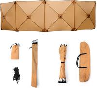 Pare-vent de camping, tissu imperméable durable, montage facile, 48M