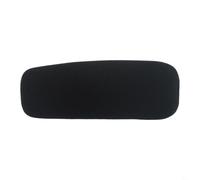 Pare-vent en mousse souple pour microphone - Housse en éponge haute densité pour enregistrement vidéo - Réduit le bruit du vent et l'ambiance - Noir - Convient à la plupart des microphones (12 x 2,1