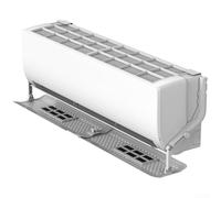 Pare-vent pour climatiseur pour une gestion pratique et efficace du flux d'air (semi-filtration)