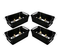 Pare-Vent pour Poêle - Ignifuge, Coupe-Vent et Robuste,Écran Protecteur pour Foyer extérieur - pour Camping Mariage événement intérieur extérieur Buffet Traiteur Jardin Cour Patio Barbecue fête