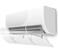 Pare-vent transparent for climatisation, pare-vent anti-soufflage direct, bouclier de sortie d'air de salon, adapté au bureau