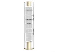 Pare-vent vertical pour climatiseur pour diriger la circulation de l'air et améliorer le confort intérieur (style basique)