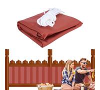 Pare-Vue Balcon d'Appartement - Brise-Vue Et Coupe-Vent 0.9x7.5m Avec Protection UV,Couverture pour Balcon avec Protection UV - pour Terrasse, Porche, Fenêtre, Jardin, Extérieur, Garage, Portail, Gard