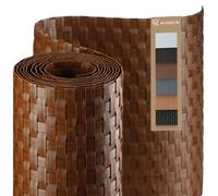 Pare-vue KADAX pour balcon, terrasse, 0,9 x 1 m, jaune miel