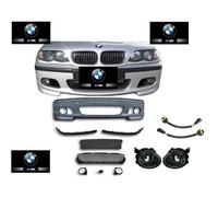 PARECHOC PARE CHOC PACK M M2 BMW SERIE 3 E46 + 2 ANTIBROUILLARD + 2 PRISE HB4