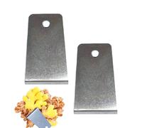 Pareler de pommes de terre - Éplucheur de légumes en acier inoxydable | Outil ergonomique d'épluchage à prise en main sans glissement | Design rotatif à double lame pour une préparation des