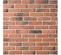 Parement brique rouge béton DECOON 0,68 m2