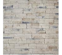 Parement imitation pierre alaska beige bleuté DECOON 0,52 m2