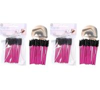 PARENCE.- 20PCS Brosses à Cils semi-réutilisable et lavable en fibre douce premium siliconé (Lot de 2)