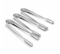 PARENCE. 3 Pinces à Sucre/Glaçon en Métal 15 cm - Pince à Glaçons/Sucre - Acier Résistant - 3 Pièces