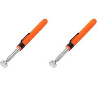 PARENCE.- Aimant Télescopique Puissant - Récupérateur Magnétique Extensible 15-84 cm (Lot de 2)