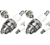 PARENCE.- Bougie d’allumage universelle L7T BM6A - Remplacement haute performance pour tondeuse à essence, tronçonneuse, débroussailleuse - Filetage M14 - Démarrage facile et moteur stable (Lot de 2)