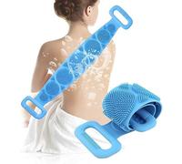 PARENCE - Brosse de Bain Double Face en Silicone pour le Coprs/Double Poignées