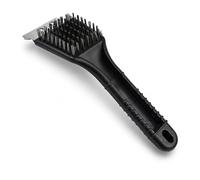 PARENCE.- Brosse de Nettoyage Barbecue 2en1 - Fonction Grattoir Spatule et Brosse à Poils Durs - 21cm
