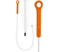 PARENCE.- Brosse de Nettoyage pour Canalisations 70 cm - Brosse Flexible Longue avec Poignée - Nylon et Fer Résistants - Idéale pour Éviers, Lavabos, Bouteilles et Conduits
