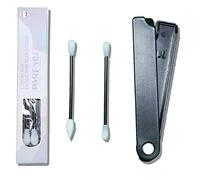 PARENCE - Coton Tige Réutilisable pour les Oreilles de couleur bleue écologique. Une solution simple pour un mode de consommation plus responsable et économique. Ne jettez plus