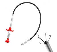 PARENCE Déboucheur Canalisation Environ 160 cm - Pince Flexible + Spirale - Furet Manuel pour Évier, Douche, Baignoire - Anti-Bouchon Sans Produits Chimiques