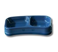 PARENCE.- Gamelle Double 24x12x4 cm pour Petit Chien