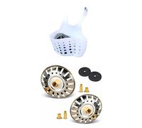PARENCE.- Kit Évier Cuisine Complet - Bondes, Filtres, Aérateurs Robinet, Égouttoir & Support Savon | Accessoires Évier, Économie d’Eau, Anti-Déchets, Organisation