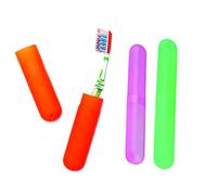 PARENCE - Lot 2 étuis Brosse à Dents, idéal Transport, Voyage et Autres, Boite Brosse à dent avec Clips