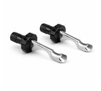 PARENCE. Lot de 2 Bouchons de Bouteille de Vin - Stoppeurs Hermétiques en Acier Inoxydable - Réutilisables - Fermeture Anti-Fuite - 2 Pièces