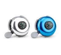 PARENCE. Lot de 2 sonnettes pour vélo avec Boussole intégrée - Sonnette Universelle - Couleur aléatoire - 2 pièces