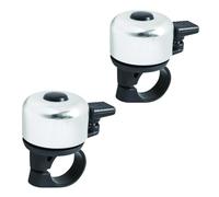 PARENCE.- Lot de 2 Sonnettes Vélo Classiques - Avertisseurs Sonores Universelles - 2 Pièces